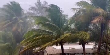 Typhoon Mawar Approaches US, Residents Seek Shelter