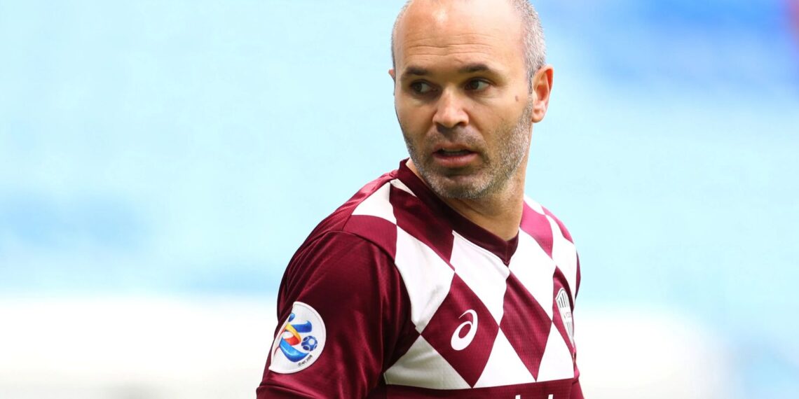 Legendary Barcelona Star Andres Iniesta Departs Vissel Kobe