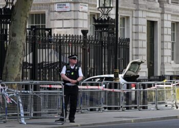Suspect Apprehended After Car Rams into Downing Street Gates