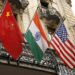 China India US Flag