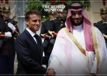 Saudi Crown Prince & Macron Discuss Middle East & Ukraine
