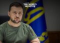 Ukrainian President Calls For Global Efforts To Rescue Flooded Kherson Oblast