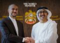 UAE FM & Iranian Counterpart Discuss Bilateral Relations in Abu Dhabi