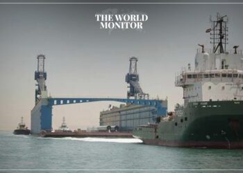 Floating Dock Reaches Egypt's Port Said from South Korea