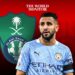 Manchester City's winger, Riyad Mahrez