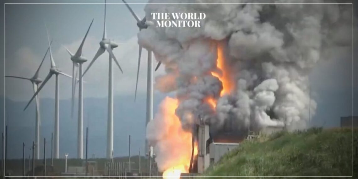 Japanese Space Rocket Engine Explodes During Test