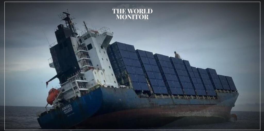 Container Ship Sinks in Taiwan