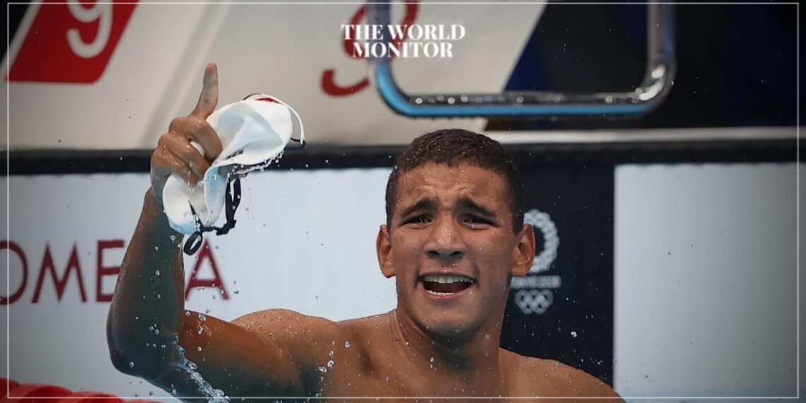Tunisian Swimmer Wins World 800m Freestyle Gold Medal