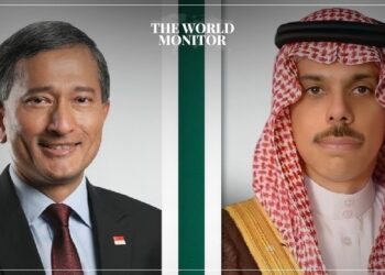 Saudi Arabian Foreign Minister Prince Faisal bin Farhan bin Abdullah held a telephonic conversation with Singapore's Foreign Minister, Vivian Balakrishnan
