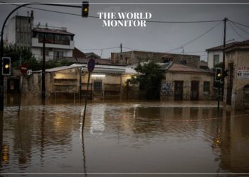 Storm “Elias” Reaches Greek City of Volos