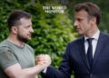 Macron & Zelensky Hold Talks on Ukraine’s Grain Corridor