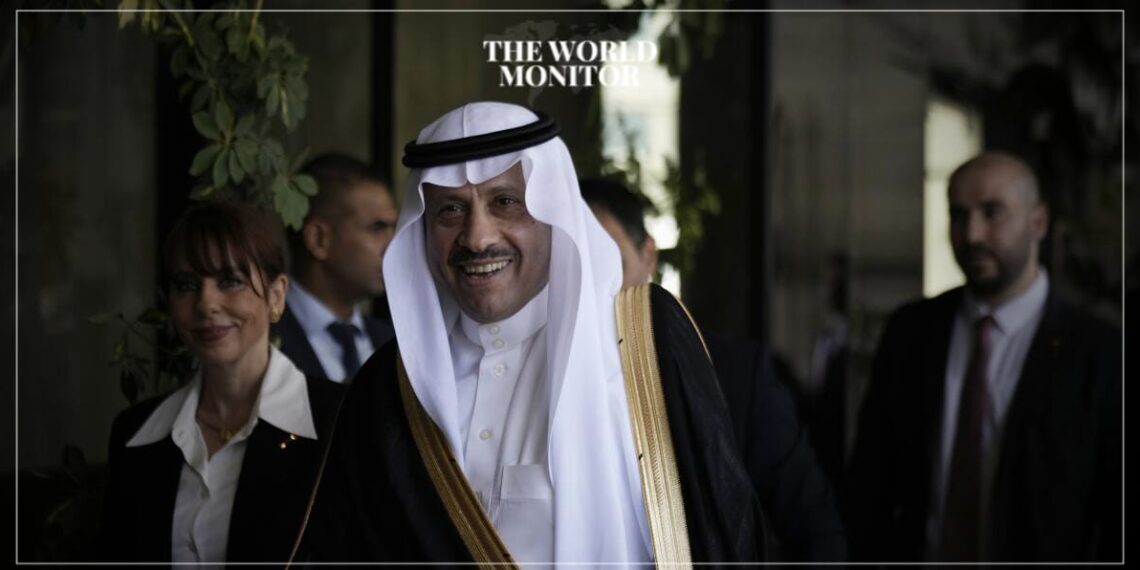 Saudi Ambassador to Palestine Visits West Bank