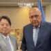 Egypt & Japan Discuss Arab-Japanese Bilateral Relations