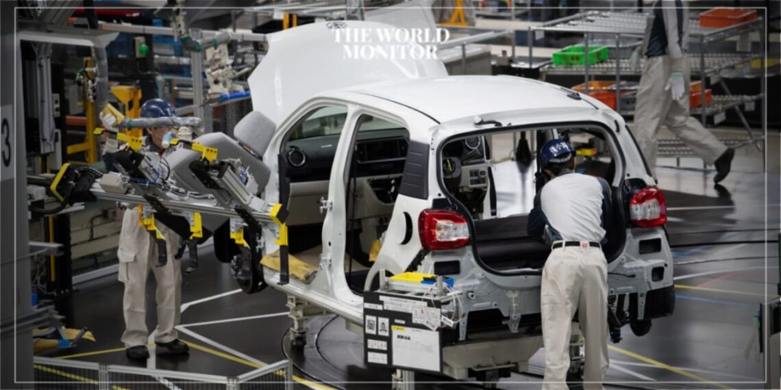 Toyota Halts Production at 6 Factories in Central Japan