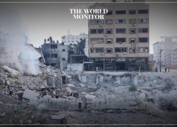 Israeli Airstrikes Destroy Towers & Governmental Buildings in Gaza