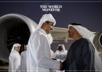 UAE President Welcomes Emir of Qatar in Abu Dhabi