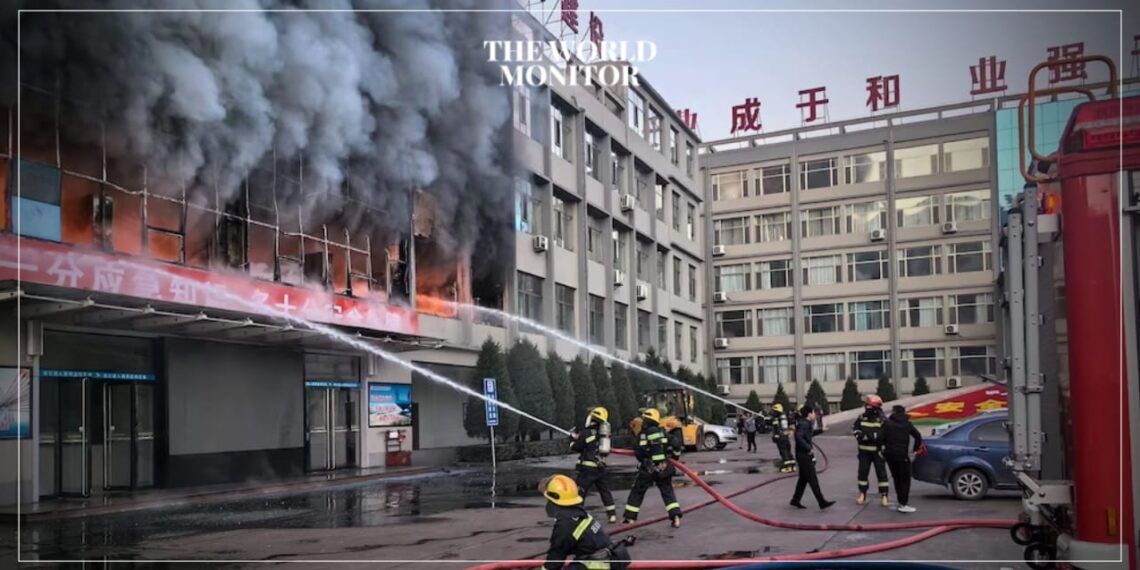 25 Killed in Fire at Coal Mine Company in China