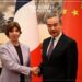 French FM Arrives in China