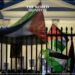 Pro-Palestinian Protestors Gather at White House Gate