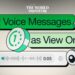 WhatsApp Launches "Self-destructing" Voice Messages