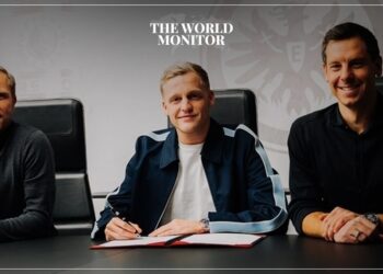 German Club Frankfurt Signs Dutch Midfielder Van de Beek on Loan