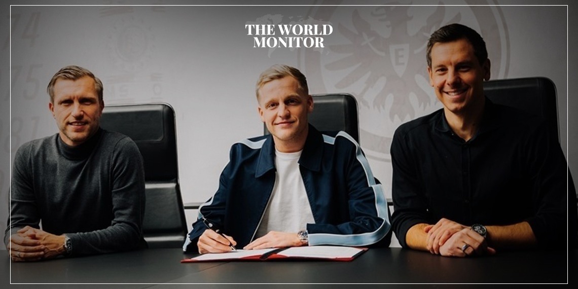 German Club Frankfurt Signs Dutch Midfielder Van de Beek on Loan
