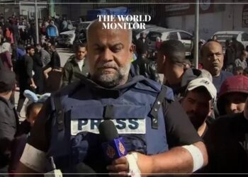 Wael Al-Dahdouh Receives "Freedom of Press" Award