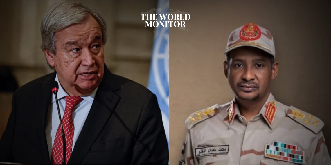 RSF Leader & UN Chief Discusses Sudan's Situation
