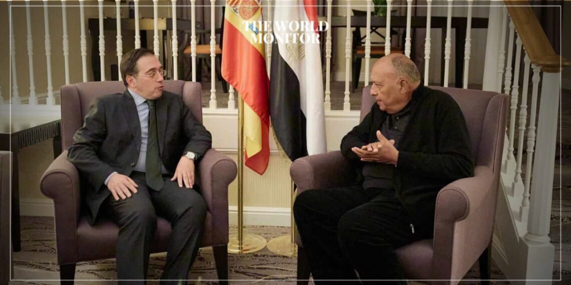 Egypt & Spain Discuss Humanitarian Crisis in Gaza