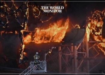 Firefighters Struggle to Control Sweden Amusement Park Blaze