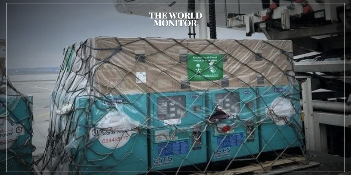 Saudi Arabia Sends 140 Tons of Aid to Ukraine