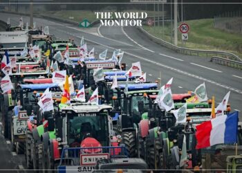 French Farmers Drive Tractors into Paris in Protests