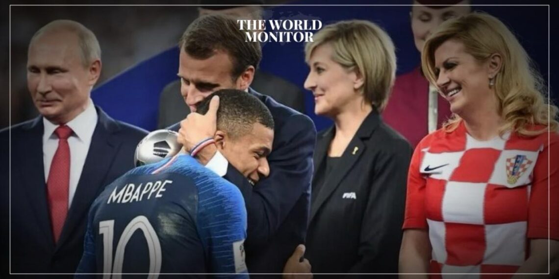 French President Hosts PSG’s Kylian Mbappe at Elysee