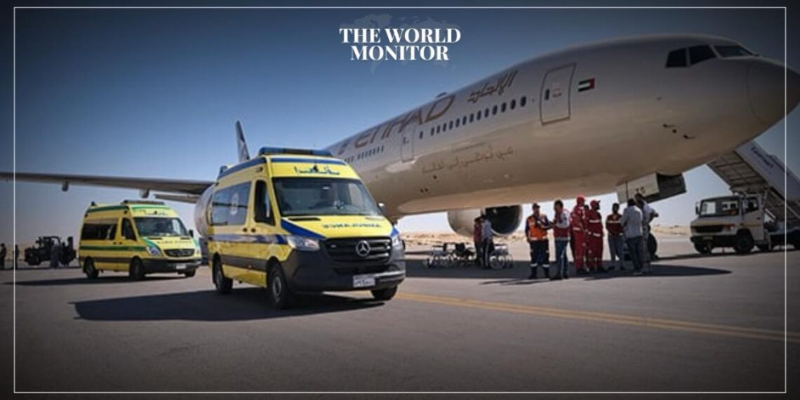 UAE Receives Injured Children from Gaza