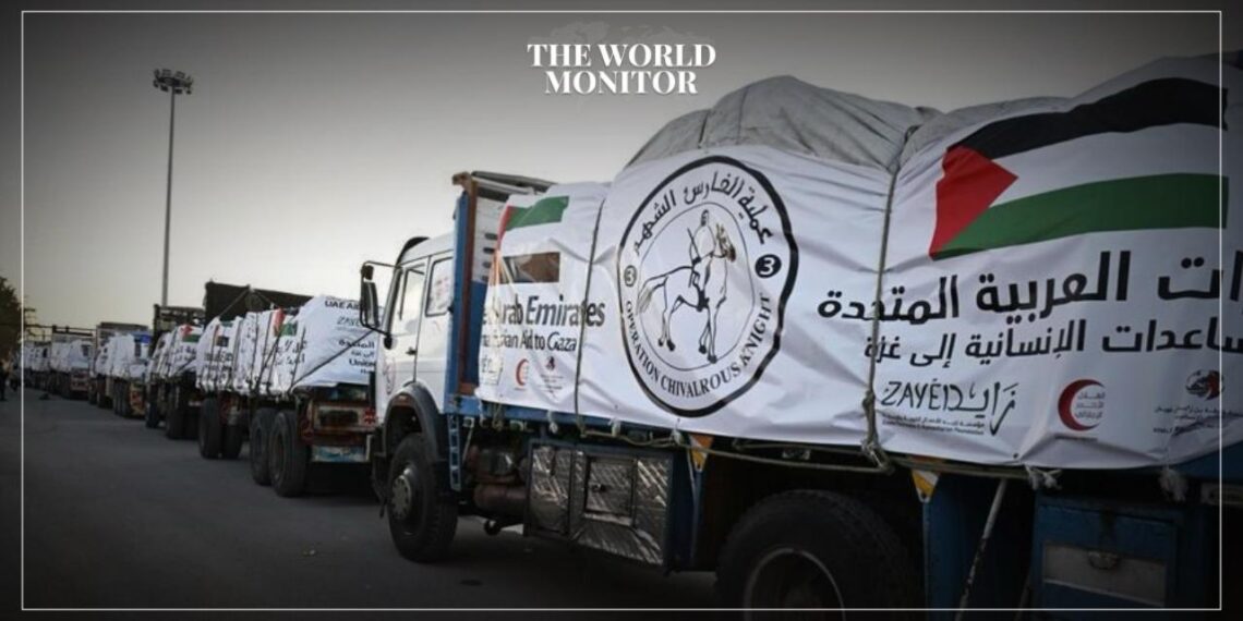 UAE Delivers Aid to Women & Children in Gaza