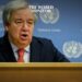 Guterres Calls for De-escalation in Middle East