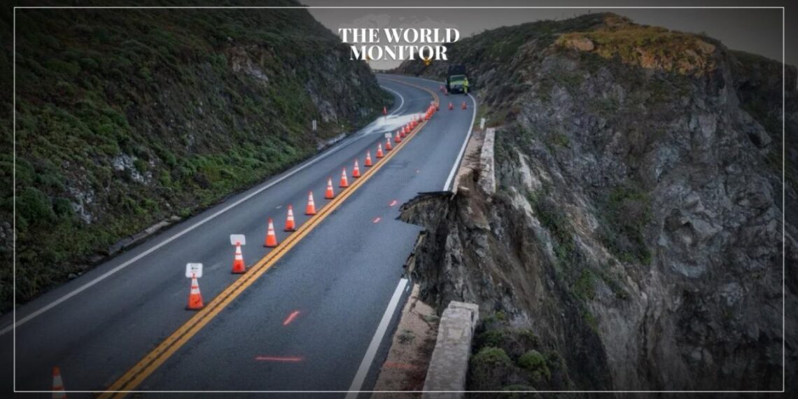 Hundreds Rescued after Landslide in California