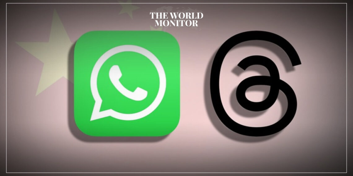 Apple Removes WhatsApp & Threads from China App Store