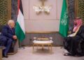 Saudi Crown Prince Holds Talks with Palestinian President