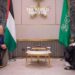 Saudi Crown Prince Holds Talks with Palestinian President