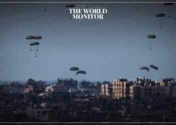 UAE Conducts 13th Humanitarian Aid Airdrop in Gaza