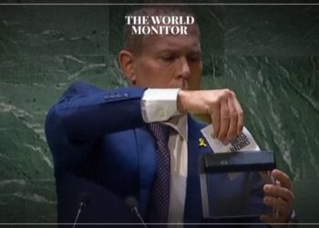Israeli Ambassador Shreds UN Charter At UN General Assembly