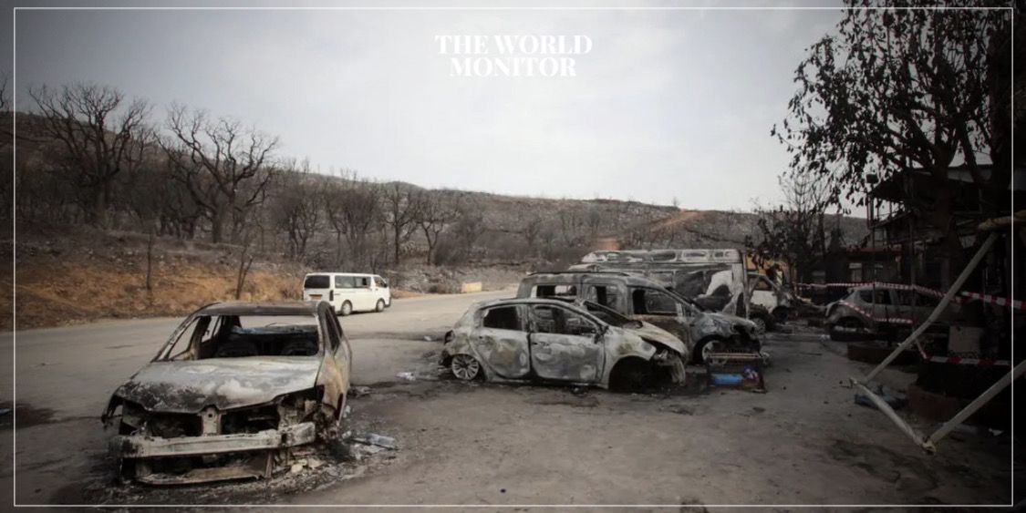 Algeria Battles Severe Wildfires