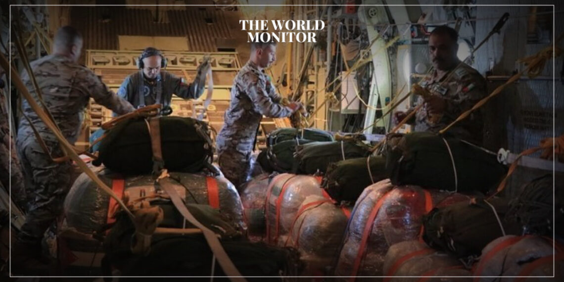 Jordan Carries out 5 Airdrops in Northern Gaza