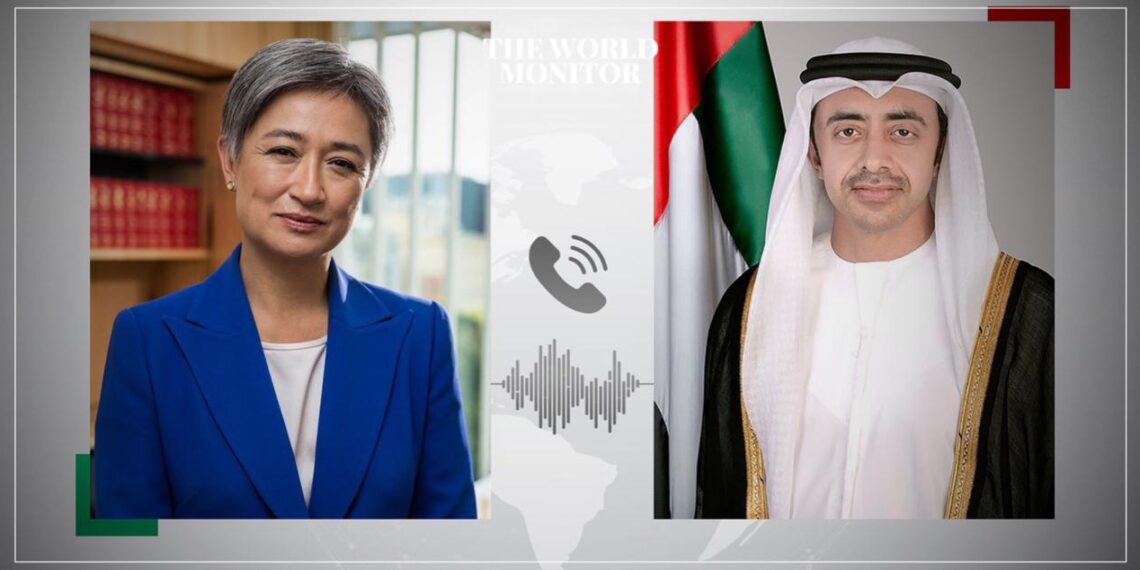 UAE & Australia Discuss Middle East Developments