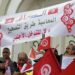 Tunisian President's Supporters Protest Against Foreign Intervention