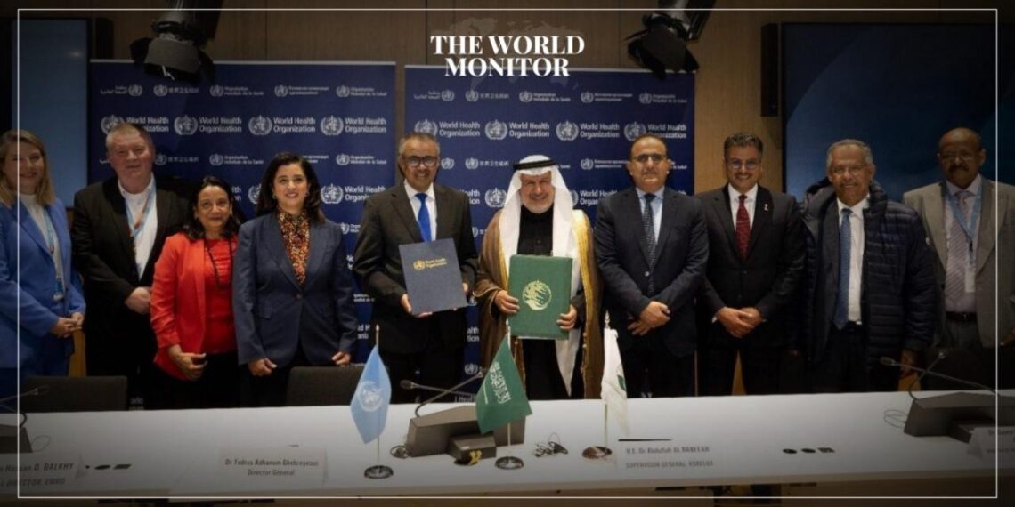 Saudi Arabia & WHO Sign $19.5M Health Programs for Yemen