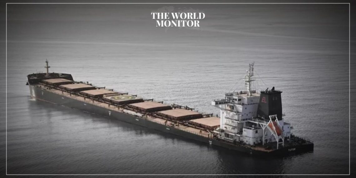 Commercial Ship Damaged in Houthi Attack in Red Sea