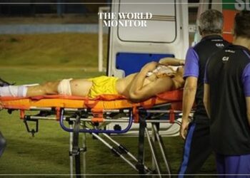 Brazilian Goalkeeper Shot by Police Officer with Rubber Bullet