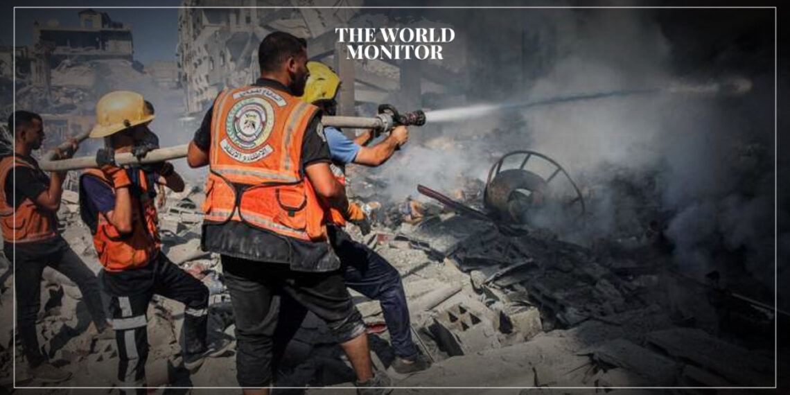 Senior Gaza Civil Defense Official Killed in Israeli Airstrike